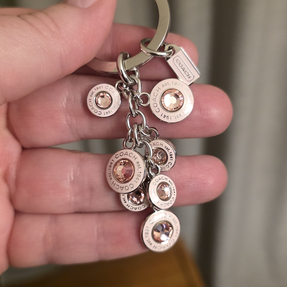 Coach Breast Cancer Awareness Pink Charm - Picture 4 of 4